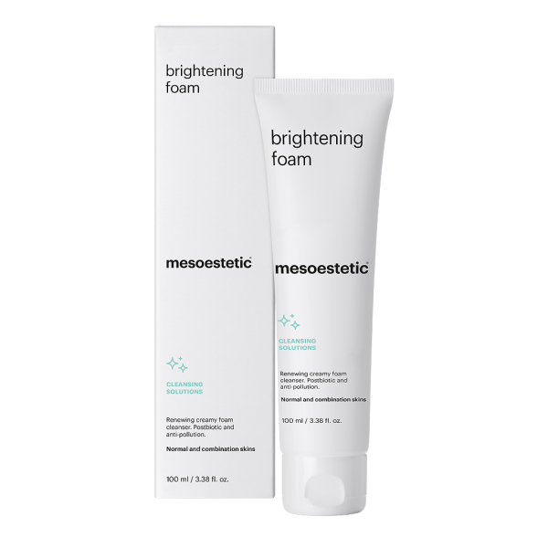 Brightening foam